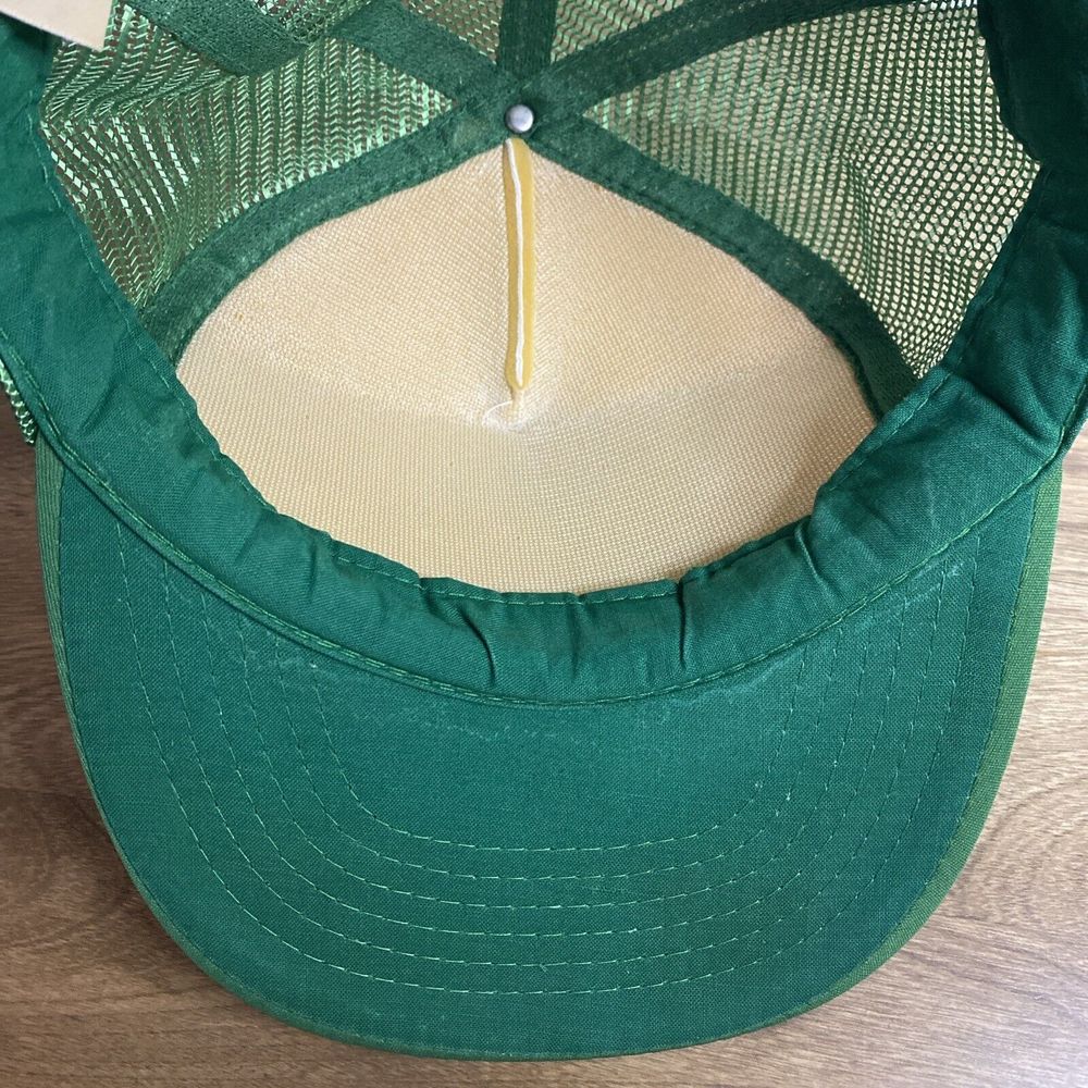 Vintage Shandon Headwear Ireland Hat Cap Irish Clover Mesh Foam Snapback Trucker - Picture 9 of 16